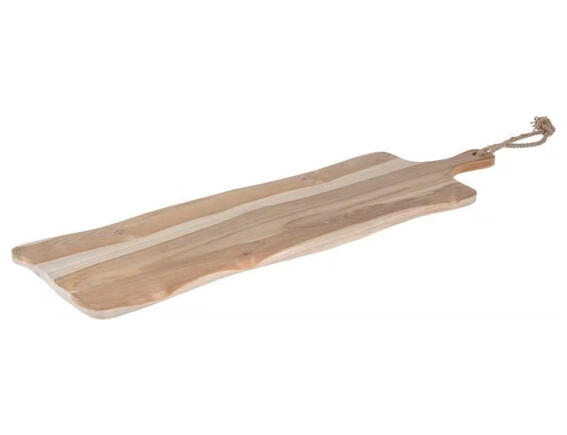THE NETHERLANDS Ξύλινος Δίσκος Κοπής με λαβή Ξύλο Teak - 70 x 20 x 1,5 cm