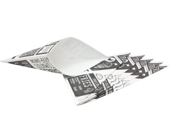 FOODTRUCK Χάρτινη σακούλα σερβιρίσματος για τηγανιτές πατάτες 22275538 5 Τεμάχια, Με σχέδιο.