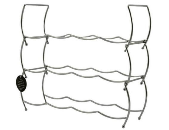 Svenska Living Ράφι ποτών στοιβαζόμενο 22170828 Aτσάλι, 12 θέσεων, 43 x 42 x 15 cm