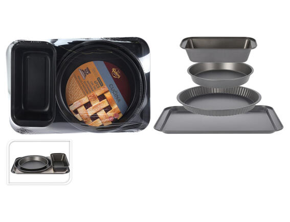 Σετ φόρμες ψησίματος La Cusina - 4 τεμάχια