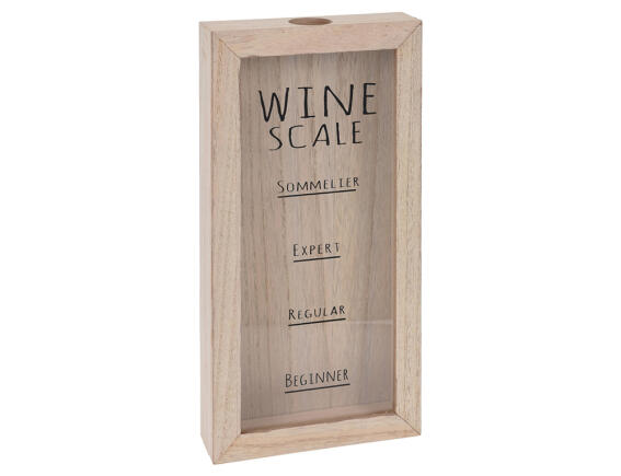 Δοχείο συλλογής φελλών Ξύλινο, με διαστάσεις 30x15x4cm