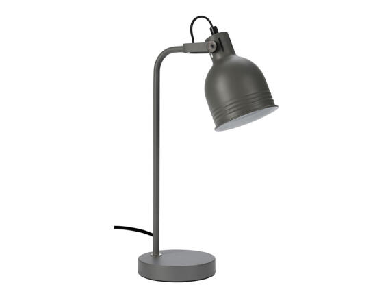 Φωτιστικό γραφείου με λαμπτήρα Ε14 και διαστάσεις 13x42cm - Γκρι