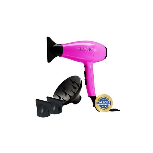 GA.MA Επαγγελματικό Πιστολάκι Μαλλιών με 2 Στόμια & Φυσούνα 2200 W SH2515/CLASSIC.FU
