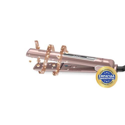 GA.MA Επαγγελματική Ψηφιακή Πρέσα Μαλλιώνμε Πλάκες Τουρμαλίνης 230˚C GI0108