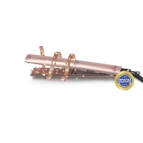 GA.MA Πρέσα Μαλλιών Με Πλάκες Με Επίστρωση Micro Glitt 230˚C GI0208