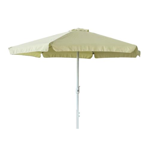 myResort Ομπρέλα Κήπου 3m Με Μανιβέλα Εκρού Αλουμινίου