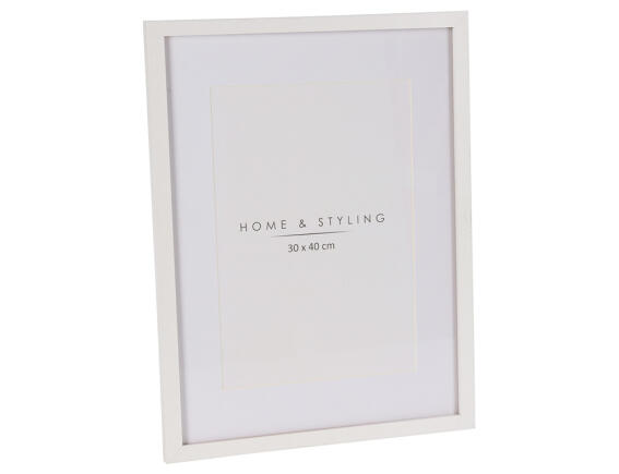 Κορνίζα H&S Collection με πασπαρτού, διαστάσεις 32x42cm και διαστάσεις φωτογραφίας 30x40cm