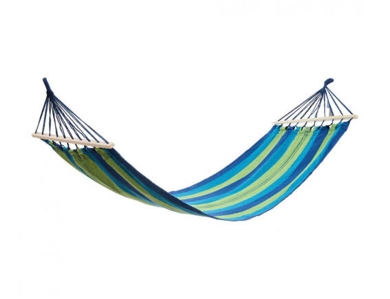 Heinner Αιώρα (YGH047) με ξύλο, 200x80cm, Μπλε/Πράσινο