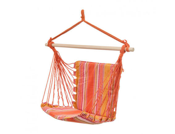 Heinner Αιώρα κάθισμα (YGH051) με ξύλο, 100x55cm, Πορτοκαλί