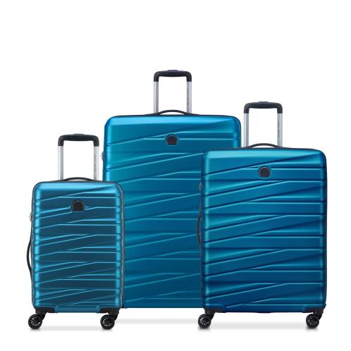 Delsey Βαλίτσες Σετ 55-70-82cm σειρά Tiphanie Steel Blue
