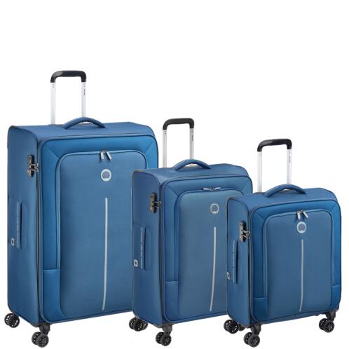 Delsey Βαλίτσες σετ 55-68-78cm Caracas Blue