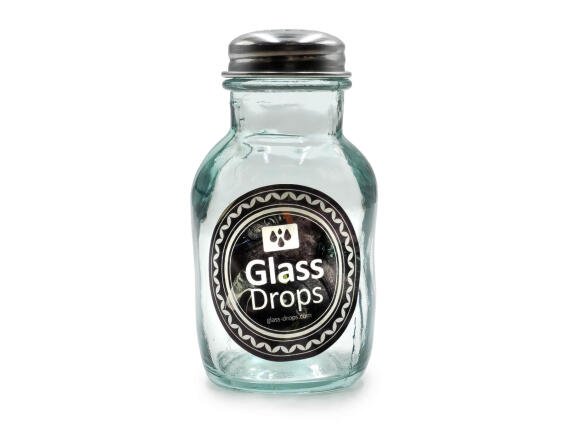 Αλατιέρα Glass Drops Sac (5993) Aπό 100% ανακυκλωμένο γυαλί, Xωρητικότητας 130ml, Διαστάσεων Ø 6 x Υ 11 cm