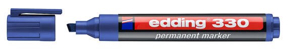 EDDING ανεξίτηλος μαρκαδόρος 330 1-5mm επαναγεμιζόμενος μπλε