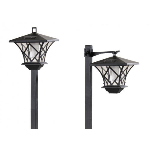 Ηλιακό Καρφωτό LED Φανάρι Κήπου 2 Θέσεων Inkazen 40004148