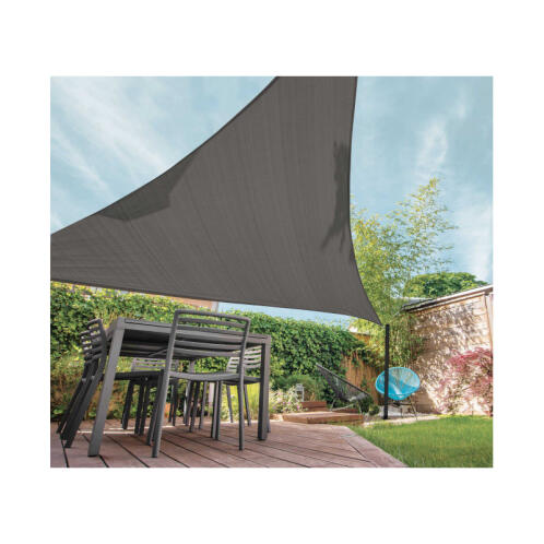 Τριγωνικό Σκίαστρο 5 x 5 m Χρώματος Γκρι SPM 40020198