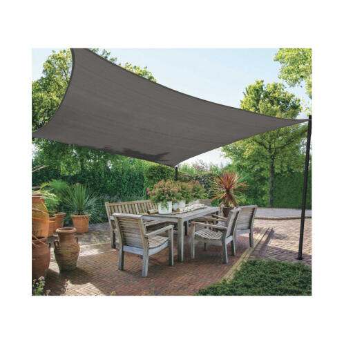 Ορθογώνιο Σκίαστρο 4 x 3 m Χρώματος Γκρι SPM 40020201