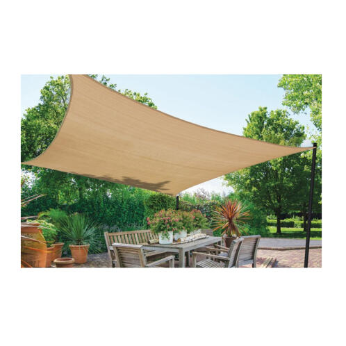 Inkazen Ορθογώνιο Σκίαστρο 4 x 3 m Χρώματος Μπεζ 40020202