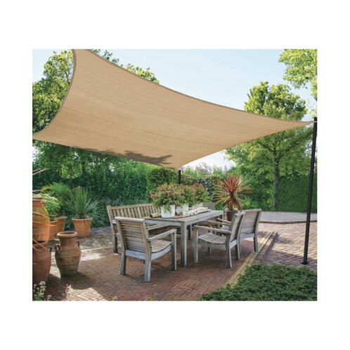 Τετράγωνο Σκίαστρο 3.5 x 3.5 m Χρώματος Μπεζ SPM 40020205