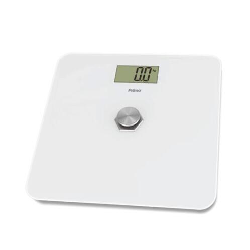 Primo Ζυγαριά Σώματος Γιάλινη Kinetic PRBS-40466 Λευκό