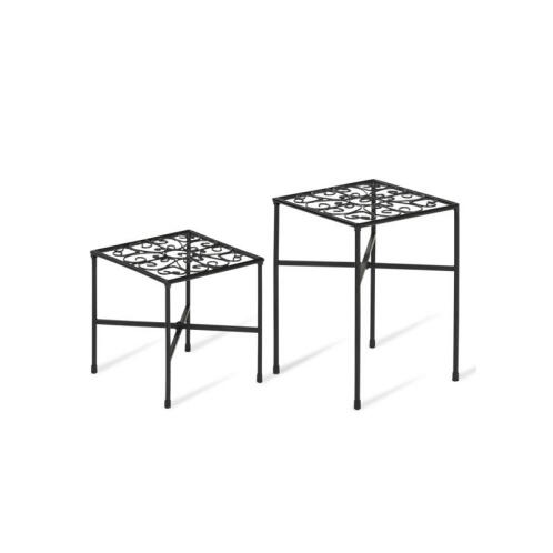 Inkazen  Σετ Μεταλλικές Ανθοστήλες 20.5 x 20.5 x 28.5 cm 2 τμχ 40051214