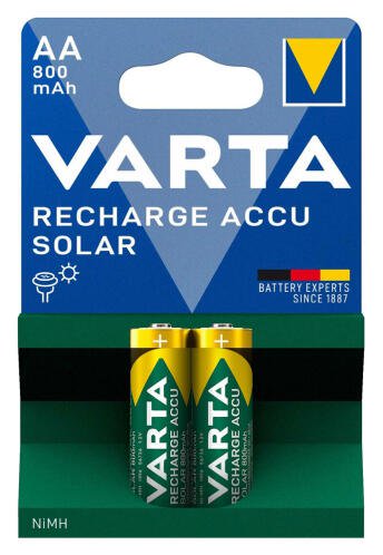 VARTA 56736 Solar Ready2Use AA 800mAh BL2