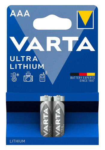 VARTA Ultra Lithium 6103 AAA BL2