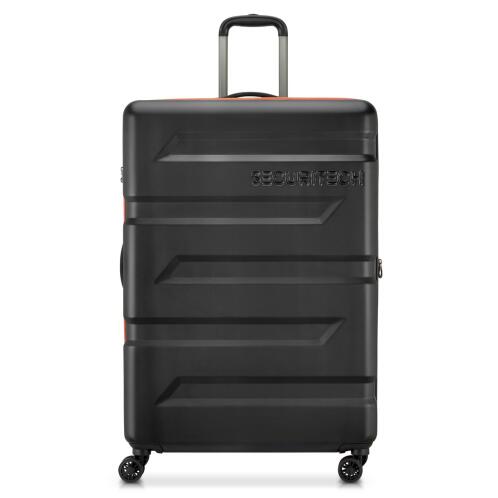 Securitech by Delsey Βαλίτσα μεγάλη 81cm Slash Black