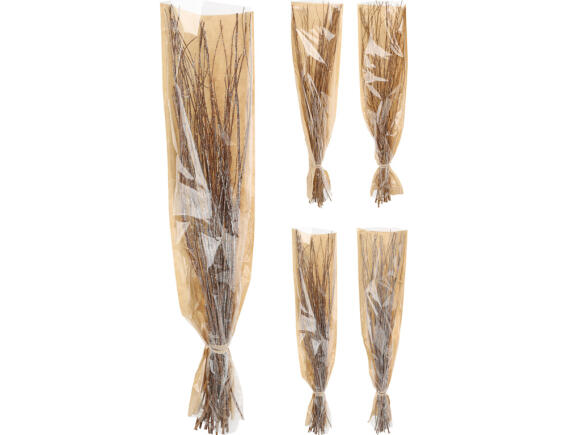 Διακοσμητικά Αποξηραμένα Φυσικά Κλαδιά , με LED, σε 4 επιλογές χρώματος, Mettalic gold, Metallic silver, Glitter gold, Glitter silver