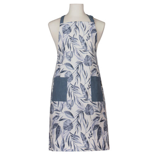 Ladelle Ποδιά Κουζίνας 68x78cm Blue Lagoon -Ανακυκλωμένο Βαμβάκι