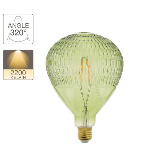 XANLITE ΛΑΜΠΤΗΡΑΣ LED DECO GREEN BALLOON E27 4W (30W) ΖΕΣΤΟ ΛΕΥΚΟ ΦΩΣ 2200K 340LM