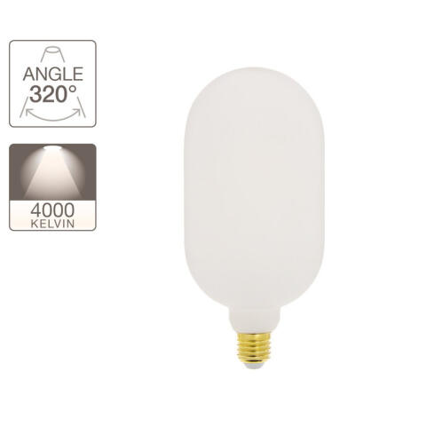 XANLITE ΛΑΜΠΤΗΡΑΣ LED DECO MILKY OPALINE ΟΒΑΛ E27 6,5W (60W) ΟΥΔΕΤΕΡΟ ΦΩΣ 4000K 806LM