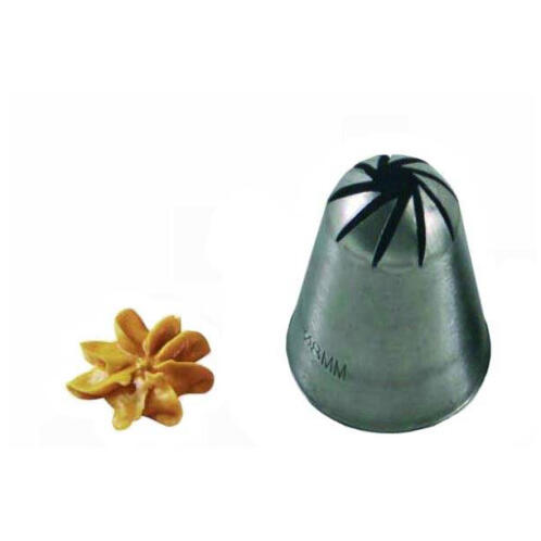 Silikomart Μύτη Ανοξείδωτη Μεσαία για Κορνέ "Λουλούδι"