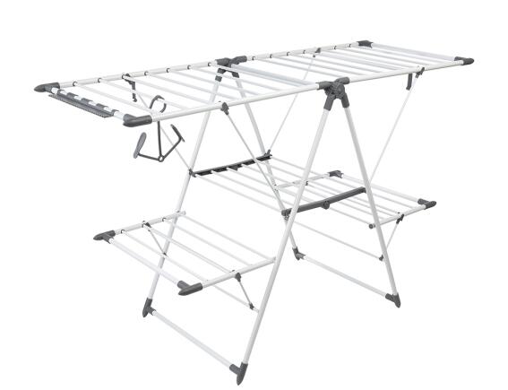 Πτυσσόμενη Απλώστρα Ρούχων 5five με συνολικό μήκος απλώματος 24m και διαστάσεις 156x61x96cm