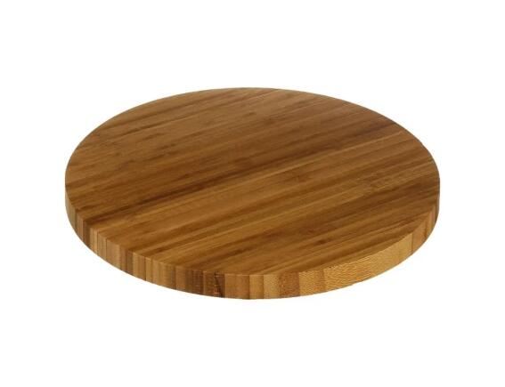 Ξύλινος Δίσκος Κοπής Secret De Gourmet από Ξύλο Bamboo, 35x35x3.2cm
