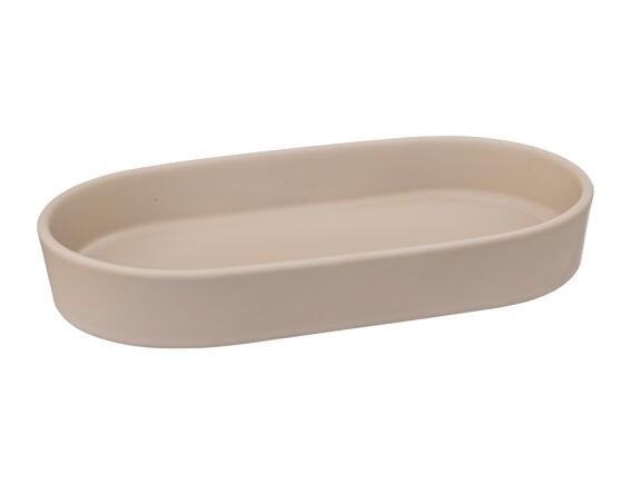 Θήκη για σαπούνι 5five με διαστάσεις 19.3x10.6x3cm - Linen Beige