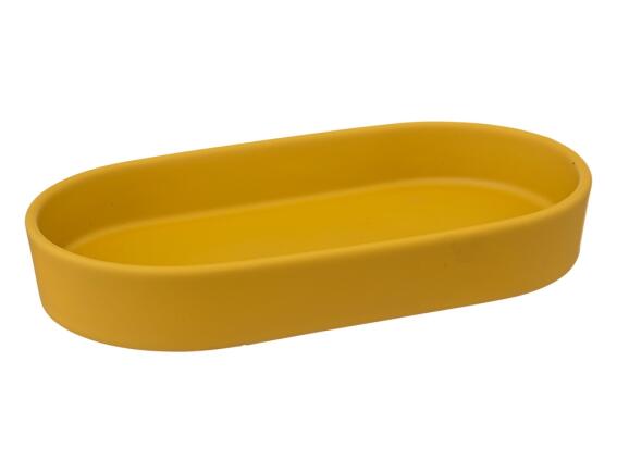 5Five Θήκη για σαπούνι με διαστάσεις 19,3x10,6x3cm - Mustard Yellow