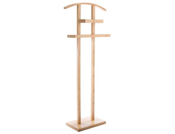 Επιδαπέδια Κρεμάστρα Μπάνιου 5five με 3 θέσεις στήριξης - Ξύλο Bamboo - 44.5x22x113cm - Απόχρωση Ξύλου