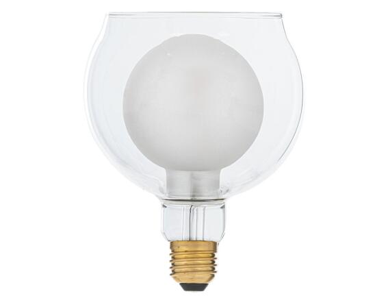Λάμπα LED G125 Atmosphera για ντουί E27, 4W, 2200Κ, Θερμό Λευκό