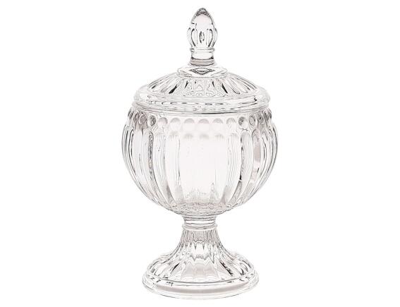 Home Deco Factory Διακοσμητική Φοντανιέρα με καπάκι και διαστάσεις 8x8x15cm