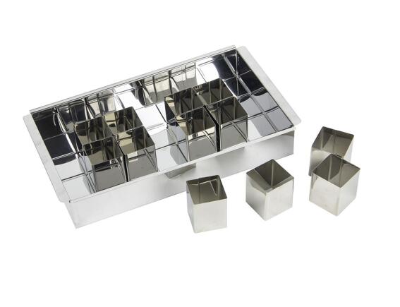 Φόρμα ψησίματος Lily Cook με 12 κύβους και διαστάσεις 31x18x5cm