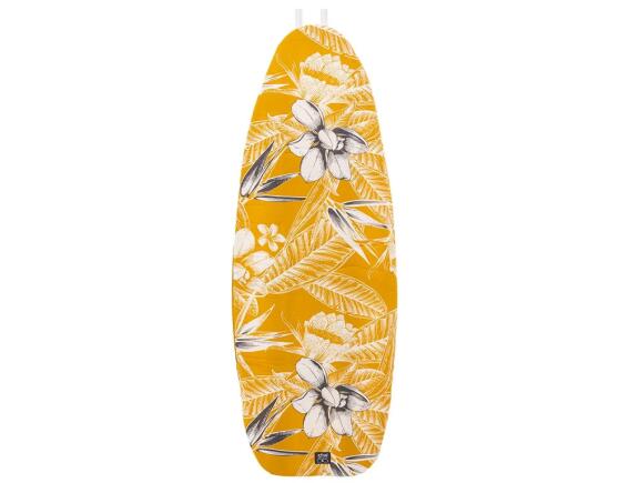 Σιδερόπανο 5five 5 στρώσεων, με κορδόνι και διαστάσεις 120x46x1cm - Small - Yellow