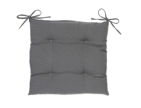 Διακοσμητικό Μαξιλάρι Καρέκλας Korai Hespéride  αδιάβροχο, με διαστάσεις 40x40x4cm - Slate grey