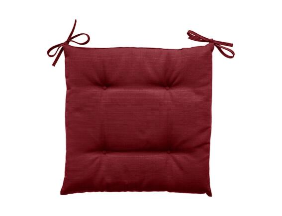 Διακοσμητικό Μαξιλάρι Καρέκλας Korai Hespéride  αδιάβροχο, με διαστάσεις 40x40x4cm - Burgundy