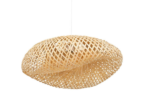 Atmosphera  Φωτιστικό οροφής ρεύματος Beddy με λαμπτήρα Ε27 και διαστάσεις 51x18x36cm - Απόχρωση ξύλου