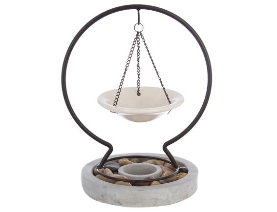 Αρωματιστής Atmosphera για αιθέρια έλαια και wax melts με διαστάσεις 19x15x22cm