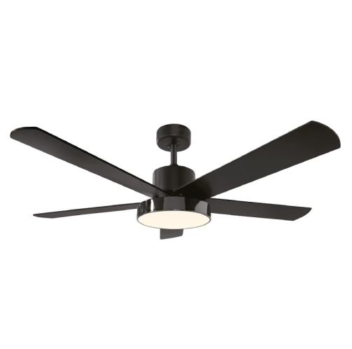 Gruppe Ανεμιστήρας Οροφής με Φώς και Τηλεχειριστήριο DC 122cm 48-1016 Μαύρο