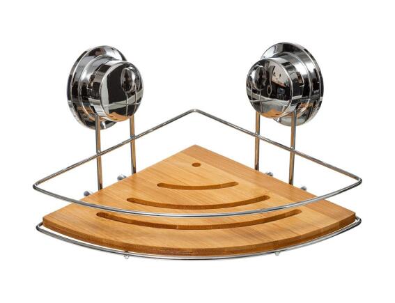 Ράφι Μπάνιου Venterra 5five με διαστάσεις 26.8x19.5x11.5cm - Ξύλο Bamboo - Απόχρωση Ξύλου