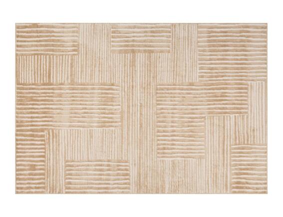 Χαλί ορθογώνιο Jana Atmosphera με διαστάσεις 160x235x1cm - Σε μπεζ απόχρωση