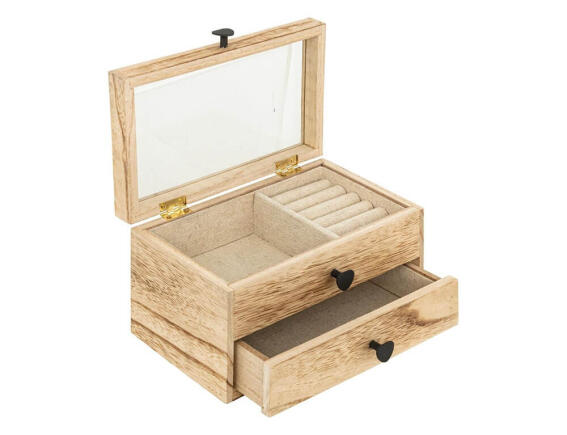 Αtmosphera Κοσμηματοθήκη Inuit dreams με 2 συρτάρια και διαστάσεις 19.7x11.5x12.6cm