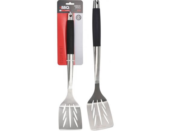 ΒΒQ Σπάτουλα (C04000110) Mε λαβή TPR, 45cm, από Ανοξείδωτο χάλυβα